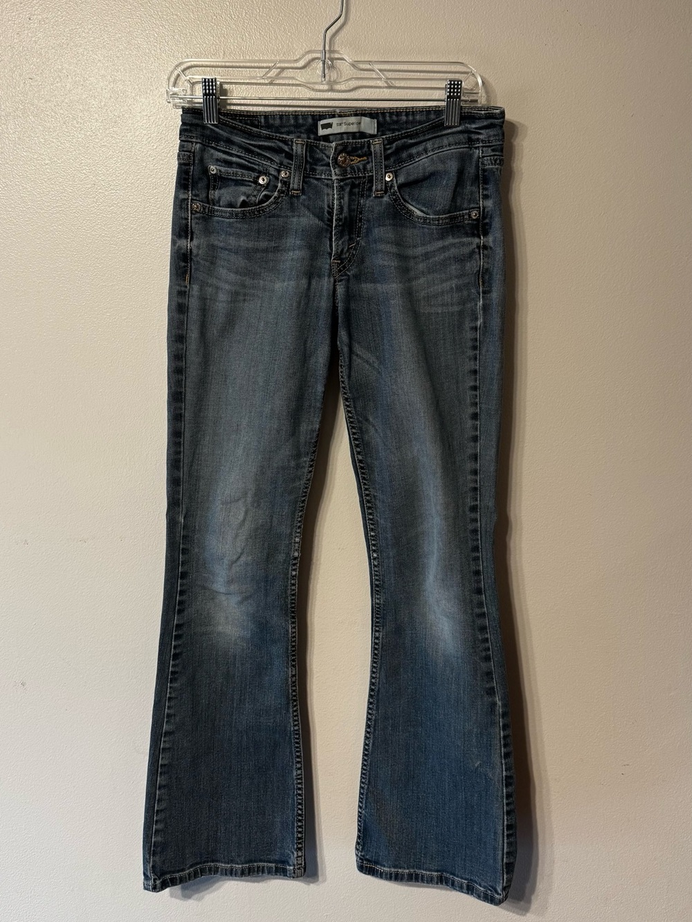 Levi’s 518 Superlow Low Rise Bootcut Jeans 26 Y2K